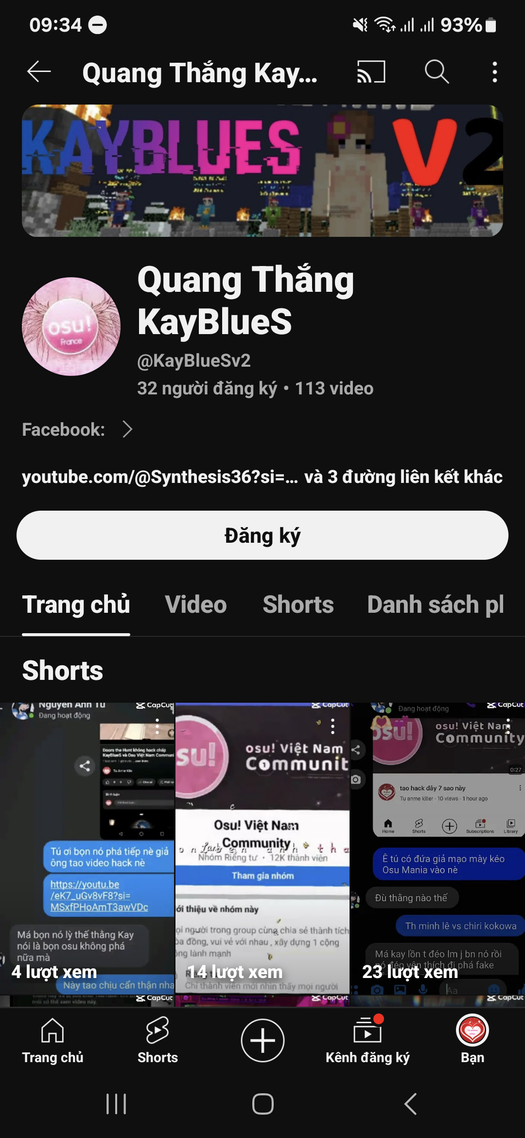 câu chuyện về KayBlueS (Chiri Kokowa)